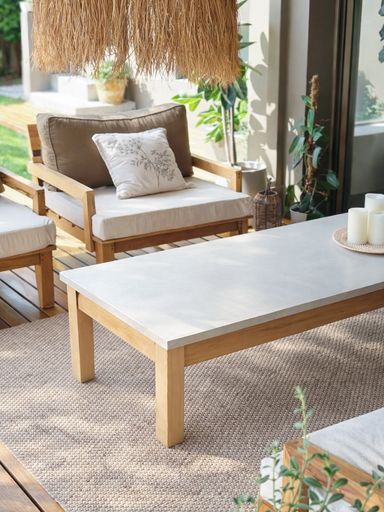 [AAH783] Alfombra apta exterior natural nuditos 160x230 cm