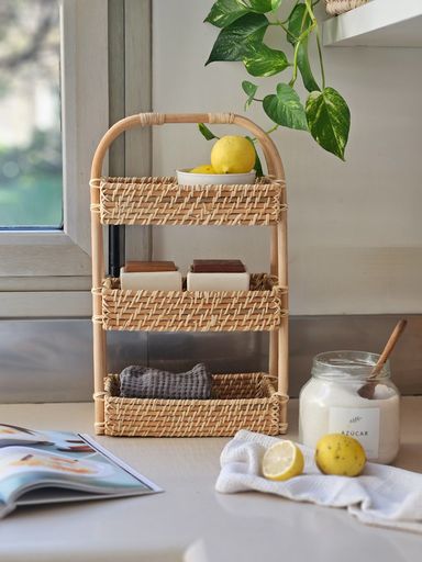 Biblioteca rattan 46cm