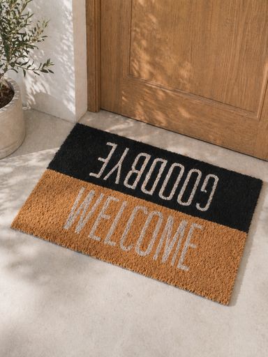 Felpudo 40 x 60 coco Welcome - goodbye ngo - nat