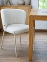 Silla Sofia Beige chenille