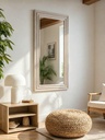 ESPEJO VARILLADO 80X145 Off White