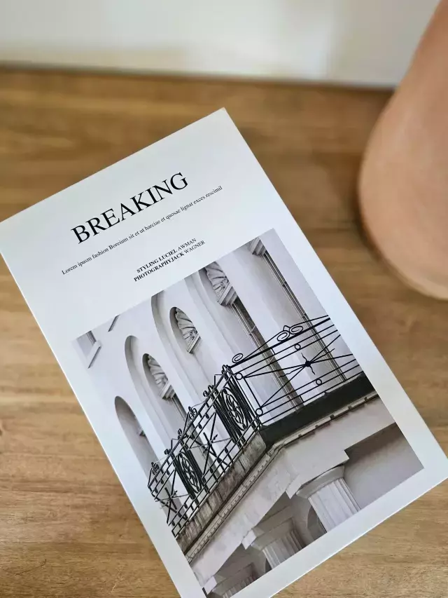LIBRO DECORATIVO Breaking