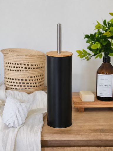 ESCOBILLA NEGRO Y BAMBOO