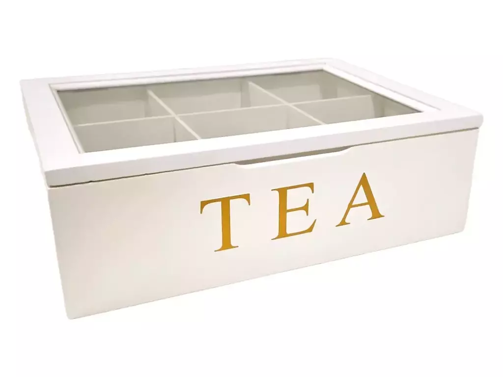 CAJA DE TÉ WHITNEY 6 DIVISIONES