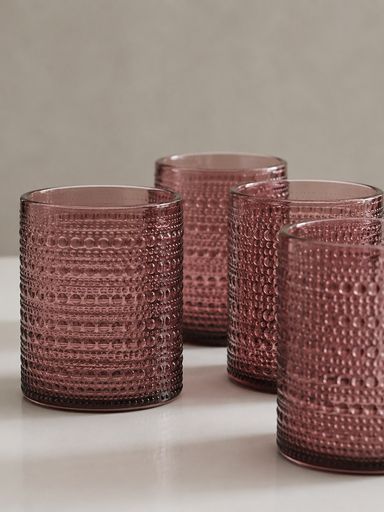 Setx 6 Vaso Capri Purple