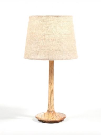 [AAI0155] Lampara de Mesa Lyra-C madera clara