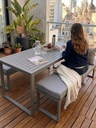 Mesa de Comedor Aluminio 180cm
