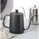 JARRA BARISTA NEGRA CON PICO LARGO DE ACERO