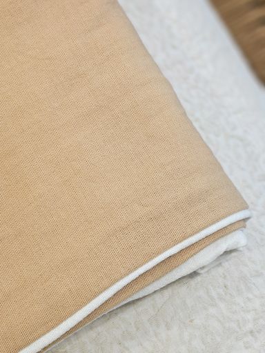 CUBREEDREDÓN AVELLANA/OFF WHITE QUEEN (240X240)
