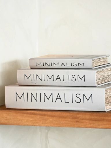 CAJA/LIBRO DECORATIVO MINIMALISM CHICO