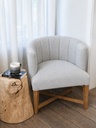 Sillon Gervasoni Tapizado Boucle Gris