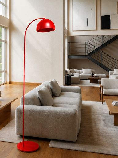 Lampara de Pie LP011 Rojo
