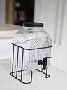 Dispenser de bebidas de vidrio Rainbow
