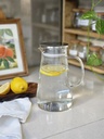 Jarra Recta con Tapa Metalica 1,5l