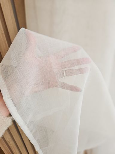 PACK X2 CORTINA VOILE HILO NATURAL 210X140 OUTLET