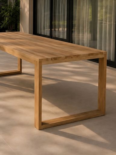 Mesa de Comedor Petiribi pata en cero 1,75m x 0,90m