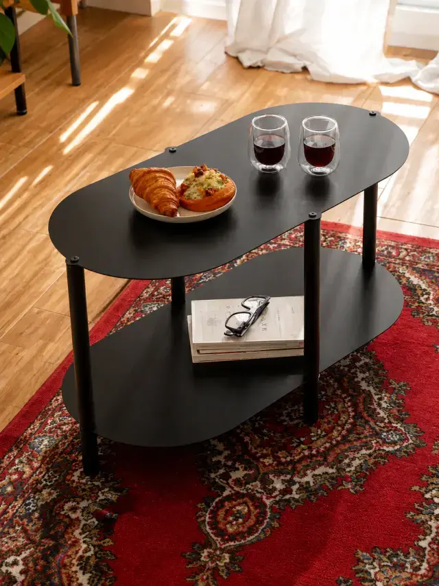 Mesa baja Chapa Negro