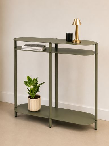 Mesa Arrime Verde Musgo
