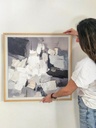 Cuadro Storm 70x70 B