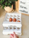 Huevera de 2 pisos para 32 huevos