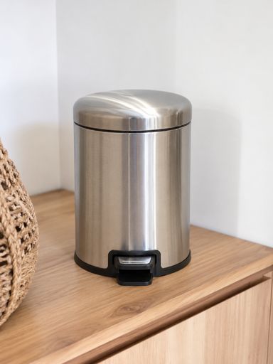Tacho acero con pedal 3l