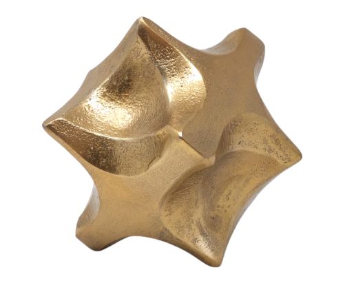 ADORNO COUNTRY ALUMINIO 10CM DORADO