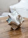 ADORNO COUNTRY ALUMINIO 10CM PLATEADO