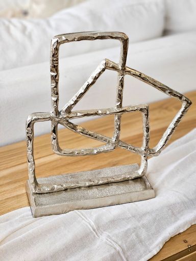 ADORNO DECO ALUMINIO 31 CM