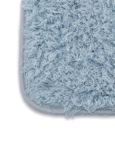 ALFOMBRA BAÑO PELO OVEJA GRIS CELESTE
