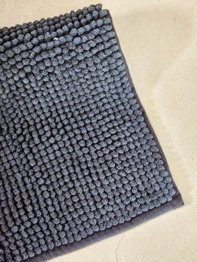 BARATA ALFOMBRA DE BAÑO SHAGGY PROMO GRIS OSCURO
