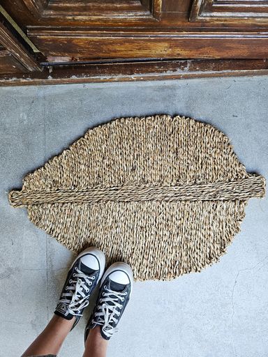 ALFOMBRA FIBRA NATURAL HOJA
