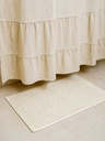 ALFOMBRA JACARD NATURAL 45X60 CM