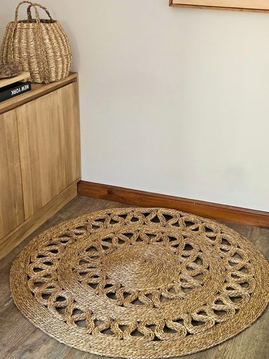 ALFOMBRA MANU SEAGRASS 120 CM