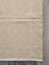 ALFOMBRA MILAN BLANCO Y CAMEL 120X180CM