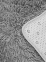 ALFOMBRA PELO LARGO GRIS PERLA 160X230