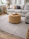 ALFOMBRA TRAMADO ROMBOS GRIS 120X180 CM