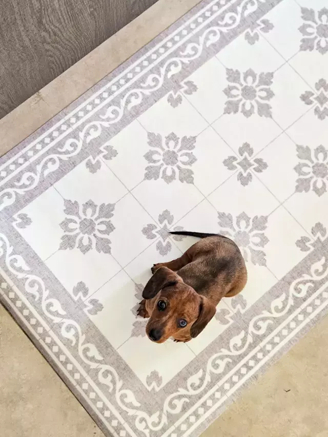 ALFOMBRA VINILICA 49X70 LINO