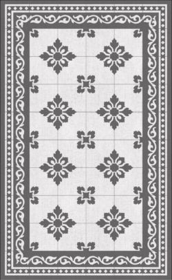 ALFOMBRA VINILICA 60X160 BYN