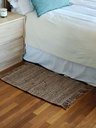 ALFOMBRA YUTE CON FLECOS 50X80 CM