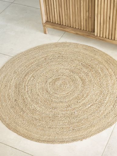 ALFOMBRA YUTE REDONDA 150CM