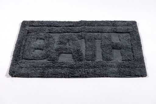 ALFOMBRAS DE BAÑO BATH BORDE LISO GRIS