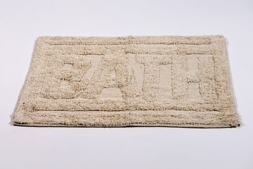 ALFOMBRAS DE BAÑO BATH BORDE LISO NATURAL