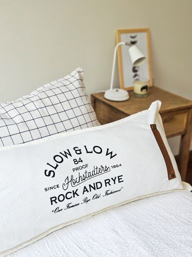 ALMOHADON CON RELLENO INDUSTRIAL - 40X100 BLANCO