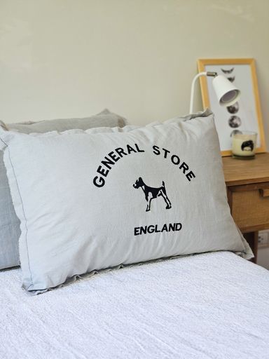 ALMOHADON GENERAL STORE 50X70 Gris Perla