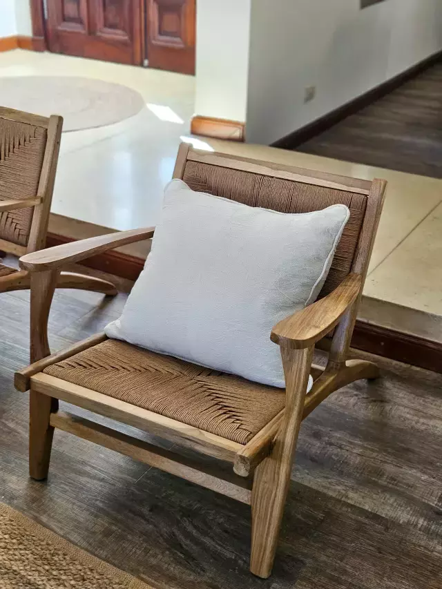 ALMOHADON PANAMA NATURAL BORDE NEGRO
