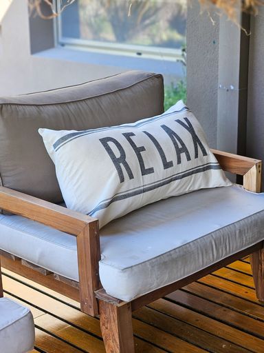 ALMOHADON RELAX 45X80 CM GRIS