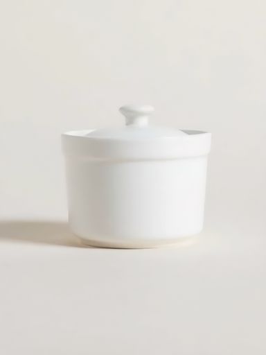 AZUCARERA DE PORCELANA BLANCA