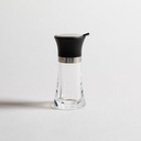 Aceitera premium de acrilico y acero black 130ml