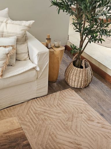 [AAH381] Alfombra Dynamic 180x200 cm Beige
