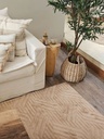 Alfombra Dynamic 180x200 cm Beige